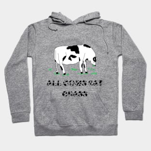 ACEG, All Cows Eat Grass, Cow Shirt, Funny T-Shirt, Funny Tee, Badly Drawn, Bad Drawing Hoodie